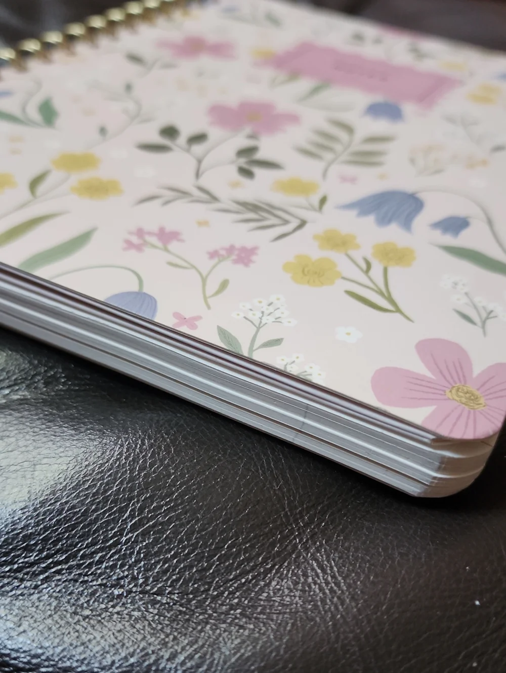 Brand New Fringe Pink Floral💐Spiral 📓 Notebook